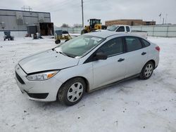 Salvage cars for sale from Copart Bismarck, ND: 2016 Ford Focus S
