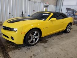 Salvage cars for sale from Copart Mcfarland, WI: 2012 Chevrolet Camaro LT
