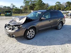 Salvage cars for sale from Copart Fort Pierce, FL: 2009 Subaru Outback 3.0R
