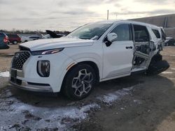 Salvage cars for sale from Copart Fredericksburg, VA: 2022 Hyundai Palisade Calligraphy