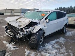 Salvage cars for sale at Leroy, NY auction: 2017 Ford Escape SE