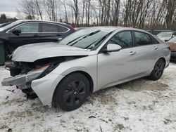 Salvage cars for sale from Copart Candia, NH: 2021 Hyundai Elantra SEL