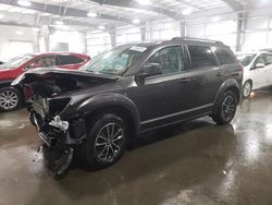 Salvage cars for sale at Ham Lake, MN auction: 2018 Dodge Journey SE