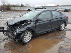 Salvage cars for sale at Columbia Station, OH auction: 2019 Hyundai Accent SE