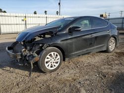 Salvage cars for sale at Mercedes, TX auction: 2017 Hyundai Elantra SE