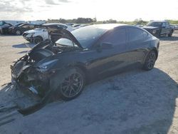 Salvage cars for sale at West Palm Beach, FL auction: 2021 Tesla Model 3