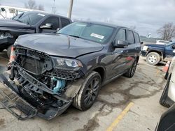 Salvage cars for sale from Copart Pekin, IL: 2018 Dodge Durango GT