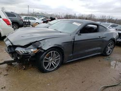 Salvage cars for sale from Copart Louisville, KY: 2017 Ford Mustang GT