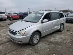 Salvage cars for sale at Indianapolis, IN auction: 2012 KIA Sedona LX