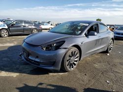 Salvage cars for sale from Copart Martinez, CA: 2021 Tesla Model 3