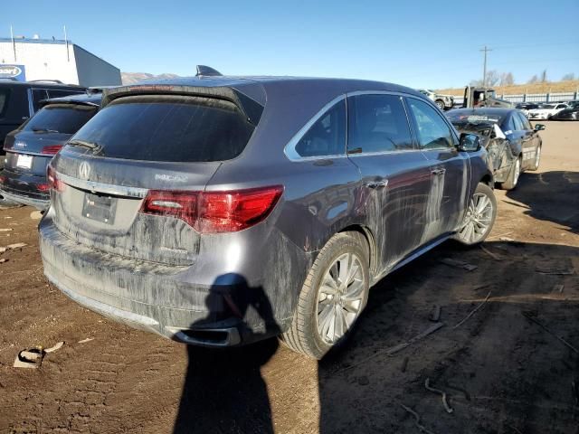 2017 Acura MDX Technology