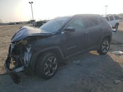 Salvage cars for sale at Indianapolis, IN auction: 2018 Jeep Compass Limited