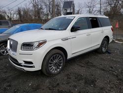 Salvage cars for sale from Copart Marlboro, NY: 2020 Lincoln Navigator