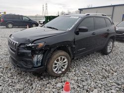 Salvage cars for sale at Barberton, OH auction: 2021 Jeep Cherokee Latitude