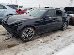 Infiniti salvage cars for sale: 2014 Infiniti Q50 Base