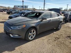 Salvage cars for sale from Copart Colorado Springs, CO: 2017 Ford Fusion Titanium