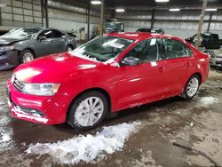 Salvage cars for sale from Copart Des Moines, IA: 2015 Volkswagen Jetta SE