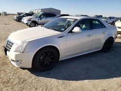 Salvage cars for sale at Amarillo, TX auction: 2012 Cadillac CTS Premium Collection