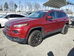 Salvage cars for sale at Spartanburg, SC auction: 2014 Jeep Cherokee Limited