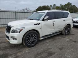 Salvage cars for sale at Eight Mile, AL auction: 2015 Infiniti QX80