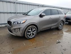 Salvage cars for sale at Kansas City, KS auction: 2016 KIA Sorento SX