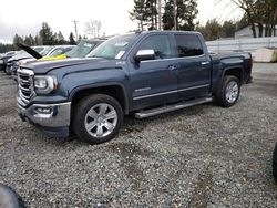 Salvage cars for sale from Copart Graham, WA: 2017 GMC Sierra K1500 SLT