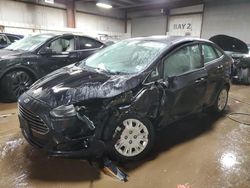 Salvage cars for sale from Copart Elgin, IL: 2016 Ford Fiesta S