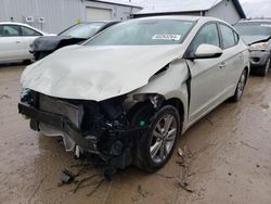 Salvage cars for sale from Copart Pekin, IL: 2017 Hyundai Elantra SE