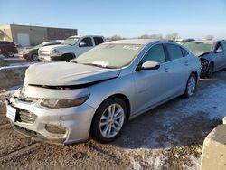 Vehiculos salvage en venta de Copart Kansas City, KS: 2016 Chevrolet Malibu LT