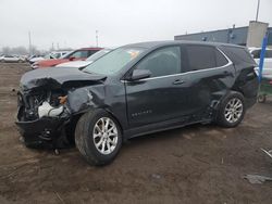 Salvage cars for sale from Copart Woodhaven, MI: 2019 Chevrolet Equinox LT