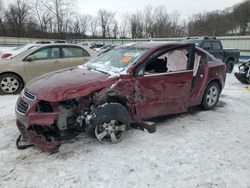 Salvage cars for sale from Copart Ellwood City, PA: 2015 Chevrolet Cruze LT