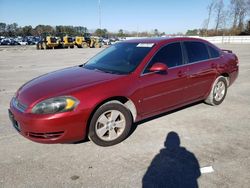 Chevrolet salvage cars for sale: 2007 Chevrolet Impala LT