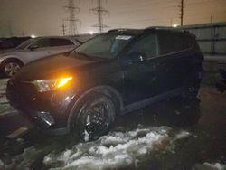 Salvage cars for sale at Elgin, IL auction: 2018 Toyota Rav4 LE