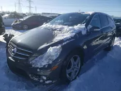 Salvage cars for sale at Elgin, IL auction: 2010 Mercedes-Benz R 350 4matic