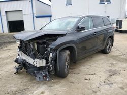 Toyota salvage cars for sale: 2017 Toyota Highlander SE