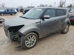 Salvage cars for sale from Copart Oklahoma City, OK: 2018 KIA Soul +