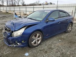Salvage cars for sale at Spartanburg, SC auction: 2012 Chevrolet Cruze LT