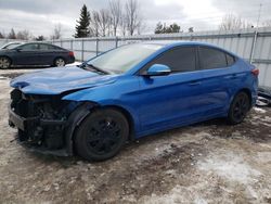 Vehiculos salvage en venta de Copart Bowmanville, ON: 2018 Hyundai Elantra SEL