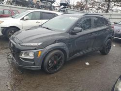 Salvage cars for sale at New Britain, CT auction: 2021 Hyundai Kona Night