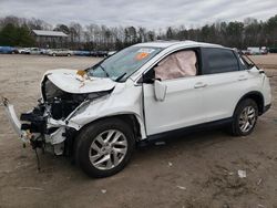 Salvage cars for sale at Charles City, VA auction: 2015 Honda CR-V EX