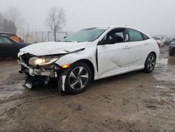 Salvage cars for sale from Copart Cicero, IN: 2020 Honda Civic LX