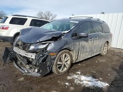 Honda Odyssey salvage cars for sale: 2018 Honda Odyssey Elite