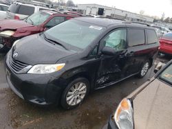 Salvage cars for sale at New Britain, CT auction: 2013 Toyota Sienna LE