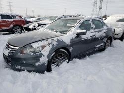 Salvage cars for sale at Elgin, IL auction: 2012 Honda Accord SE
