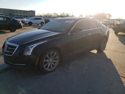 Salvage cars for sale from Copart Wilmer, TX: 2017 Cadillac ATS Luxury