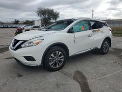 Salvage cars for sale from Copart Orlando, FL: 2016 Nissan Murano S