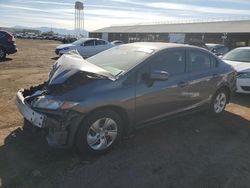 Salvage cars for sale from Copart Phoenix, AZ: 2014 Honda Civic LX