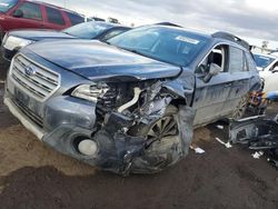 Subaru Vehiculos salvage en venta: 2017 Subaru Outback 3.6R Limited