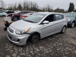 Hyundai Accent GS salvage cars for sale: 2015 Hyundai Accent GS