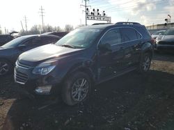 Salvage cars for sale from Copart Columbus, OH: 2017 Chevrolet Equinox LT